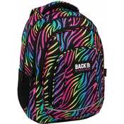 Školski ruksak Back Up A - Zebra, s 4 pretinca