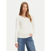 Guess Pulover W5YR24 Z2NQ2 Écru Regular Fit