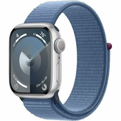 Apple Apple Watch Series 9 GPS aluminij 41 mm srebrni + zimski plavi remen