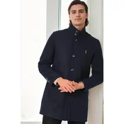 PLT9386 DEWBERRY MENS COAT-NAVY BLUE