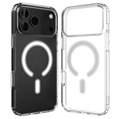 Mercury OVITEK MERCURY JELHARD MAGSAFE ZA IPHONE 17 PRO MAX Z ZAŠČITO, PROZOREN