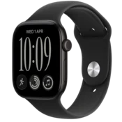 Pametna ura Apple Watch Series 12 GPS 46 mm Black/Black Sport pašček (M/L)-mjel4wf/a - Prednaročilo (Izid:18.09.26)