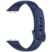 Silikonski pas Techsuit W081 za Huawei Band 11/Band 11 Pro - mornarsko moder