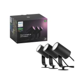 Philips 17414/30/P7 - KOMPLET 3x LED spot svetiljke Hue LILY 3xLED/8W/230V IP65