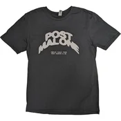 Post Malone Curved Logo 2023 Tour Dates (Back Print & Ex-Tour) Black M Majica