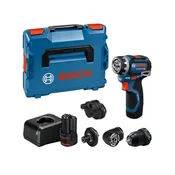 BOSCH Aku vrtací šroubovák GSR 12V-32 FC (L-BOXX, 2x aku a nabíječka) 06019N7101