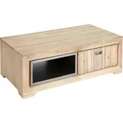STOCIC ZA KAFU 130/45/70 cm siva, boja akacije