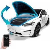 Tesla Model S | Komplet za Avtomatsko Odpiranje Sprednjega Prtljažnika | Frunk | Hansshow – Konfiguracija: 2021 brez Yoke Volana