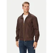 MICHAEL Michael Kors Prehodna jakna CS620972M9 Temno rjava Regular Fit