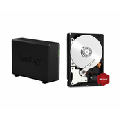 Synology DiskStation 10TB DS118 1-Bay NAS Enclosure Kit with WD NAS Drives (1 x 10TB)