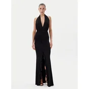 Eleh Večerna obleka ESS250194 Črna Regular Fit