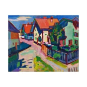 Canvas Slika na platnu Murnau, Wassily Kandinsky, 150 x 120 cm