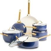 GREEN PAN Kuhinjski set GreenPan Padova Reserve 6 kosov modre barve, (5000511466)