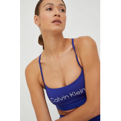 Calvin Klein Performance Sportski grudnjak, plava / bijela