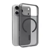 Puro Silikonska maskica Magsafe Daylight za iPhone 17 Pro - prozirno crna