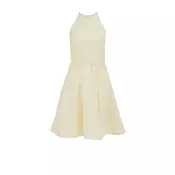 WE Fashion Obleka  svetlo rumena