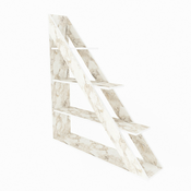 Conceptum Hypnose Polica 120x131,8x25cm Bela