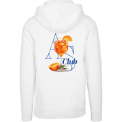 Mens sweatshirt A S Club Hoody white