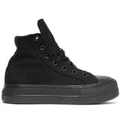 Converse patike Day One Platform za žene, crne