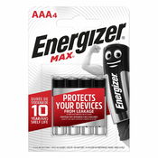 Energizer MAX AAA/E92 alkalne baterije 4ks