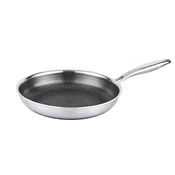 Cheffinger Cheffinger, Ponev 32 cm s premazom sataste strukture in dolgim ročajem, Srebrna, (5000276466)