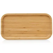 shumee Pravokotni bambusov servirni pladenj 25x13 cm