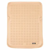 Rubber trunk mat BMW 5 2017-2023 (G30, sedan, beige)