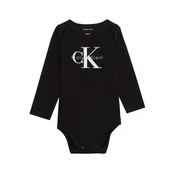 Calvin Klein Jeans Pajac/bodi črna/bela