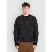 Volcom Leopold moški pulover black
