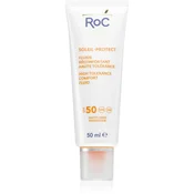 RoC Soleil-Protect High Tolerance Comfort Fluid zaščita pred soncem za obraz za vse tipe kože 50 ml za ženske