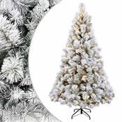 Vidaxl Umetno Zložljivo Božično Drevo 150 cm 150 LED Toplo bela