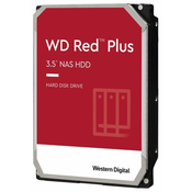 WD RED PLUS 4TB / 40EFPX / SATA III / notranji 3,5/ 5400 vrtljajev na minuto / 256 MB
