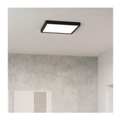 Eglo 901304-LED Stropna LED svetilka FUEVA/13W/230V 2700/4000/6500K 29x29cm črna