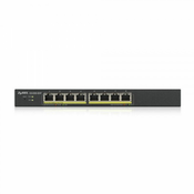Zyxel GS1900-8HP v3 PoE, Upravljano, L2, Gigabit Ethernet (10/100/1000), Puni dostrani ispis, Podrška za napajanje putem Etherneta (PoE)
