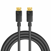 slomart Displayport kabel 8k 60hz,4k/120hz 5m črn