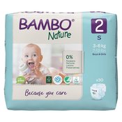 BAMBO NATURE 1000019252 pelene za jednokratnu upotrebu Nature Mini 3-6 kg, 30 kos