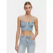 Gaudi Top 511BD46001 Modra Slim Fit