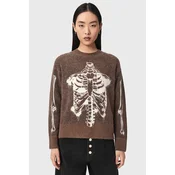 AllSaints pulover ženski z merino volno RIBSPILL