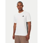 adidas Športna majica Workout Essentials FEELREADY 3-Stripes KD0606 Bela Regular Fit