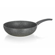 Ponev WOK z neprijemljivo površino GRANITE 28x8 cm