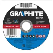 Rezna ploca za metal, 125 x 1,0 22,2 mm, 41 A60-T-BF 57H707