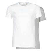 Levis Majice s kratkimi rokavi SLIM 2PK CREWNECK 1 Bela