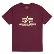 ALPHA INDUSTRIES BASIC MAJICA DCHERRY