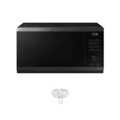 Samsung SAMSUNG MG23DG4524AGE2 Mikrovalovna pečica z žarom, grafitno jeklo, 23 l, 800/1150 W, plošča, LED zaslon, hitro odmrzovanje, zdravo kuhanje