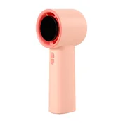 INF Ročni mini ventilator z LCD zaslonom, Turbo 13000 rpm, 4000mAh, Type-C Pink, (5000310100)