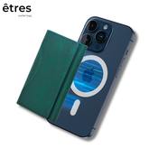 Magnetna mini denarnica za iPhone/étres/Smart/zelena