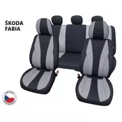 Cappa Avtoprevleke Perfetto TM Škoda Fabia črna/siva