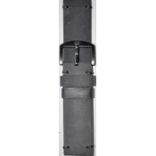 Kožni kaiš 24mm Crna boja 24.184