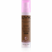 NYX Professional Makeup Bare With Me Concealer Serum vlažilni korektor 2 v 1 odtenek 11 Mocha 9,6 ml