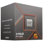 Procesor AMD AM5 Ryzen 5 8400F 6C/12T 4,2/4,7GHz BOX 65W brez grafike Wraith Stealth hladilnik